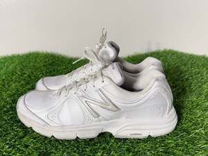 New Balance 633 Cardio Comfort White Leather Walking Shoes